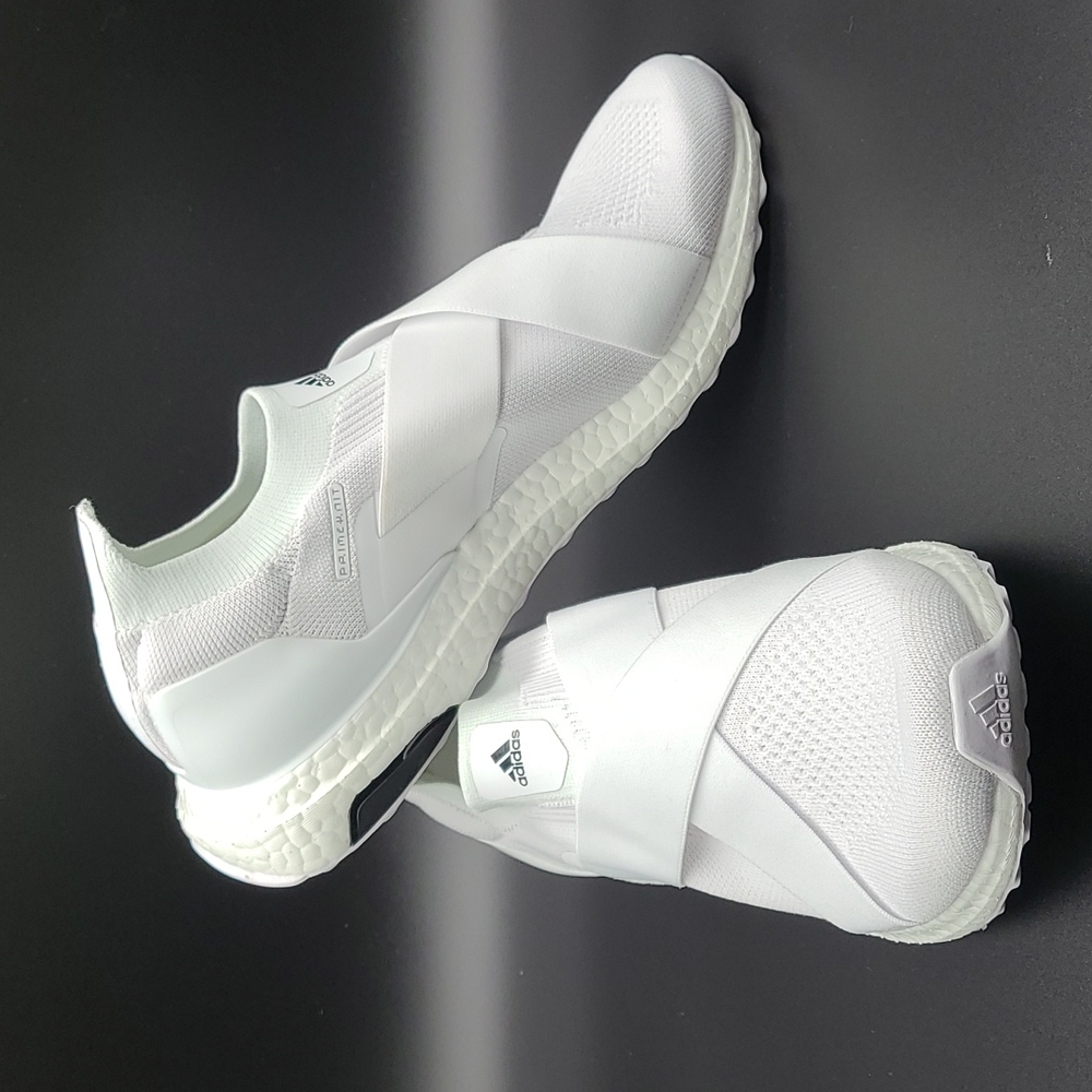 Adidas Ultraboost Slip-On DNA Shoes H02815 sz 10 white